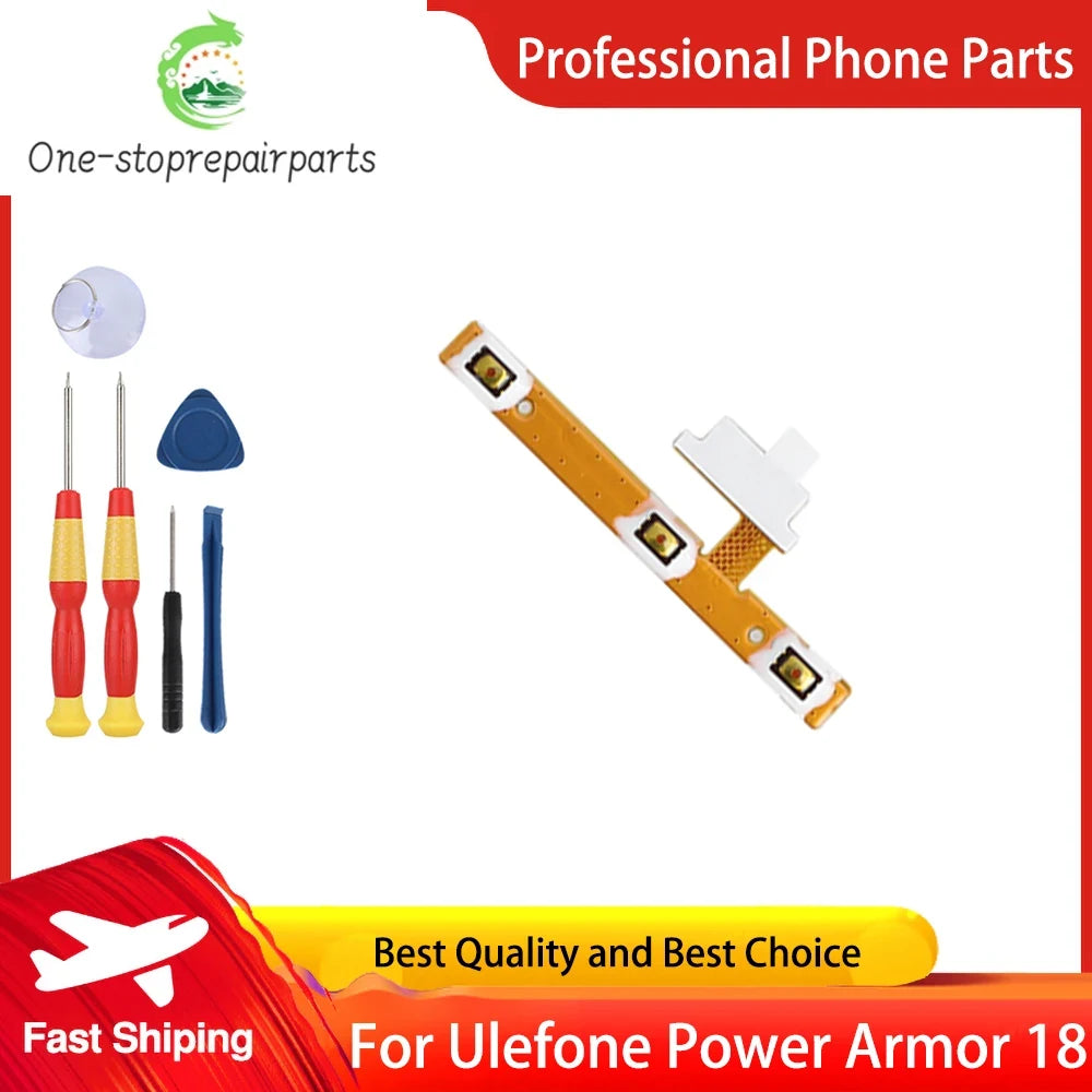 Power on/Off+Volume FPC Key For Ulefone Power Armor 19 Armor 18T Phone Custom Cable Arrangement Perfect Replacement Parts Tools Other brand Phone repair parts