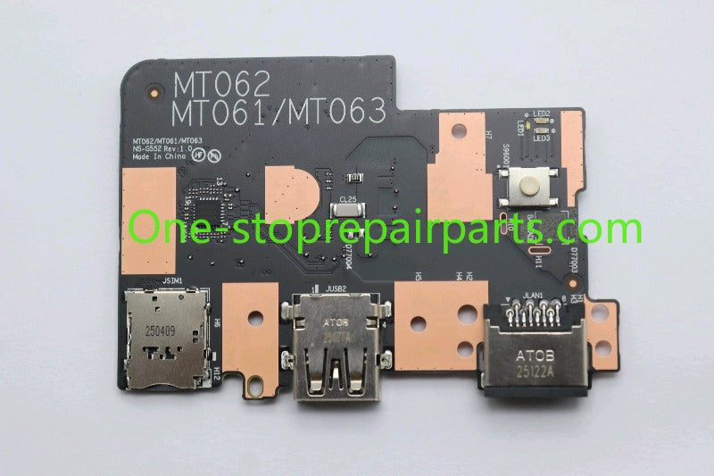 IO Switch Power USB Board  for Lenovo ThinkPad T16  P16s Gen4 5C51R91738 IO/B NSG552 MT062 MP IO/B NS-G552 5C11P26317 DA300012M00 IO cable Lenovo laptop repair parts
