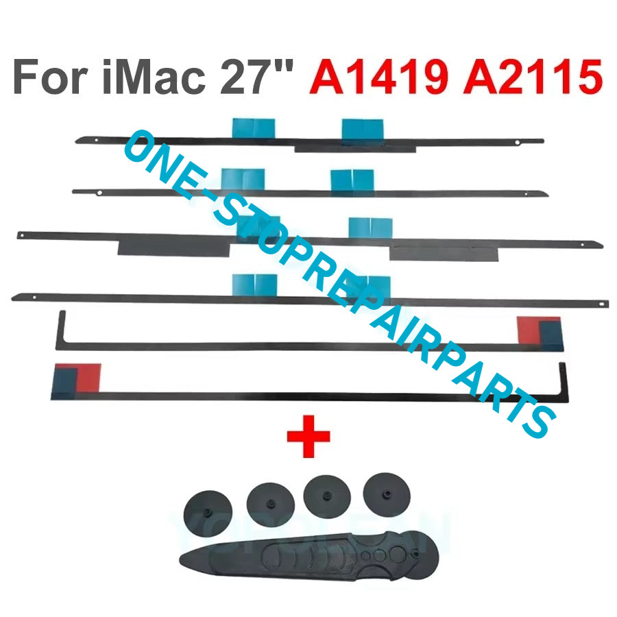 New LCD Display Adhesive Strips Sticker Tape with Opening Tool Kit For iMac 21.5" A1418 A2116 27" A1419 A2115 24" A2438 A2439 iMac repair parts