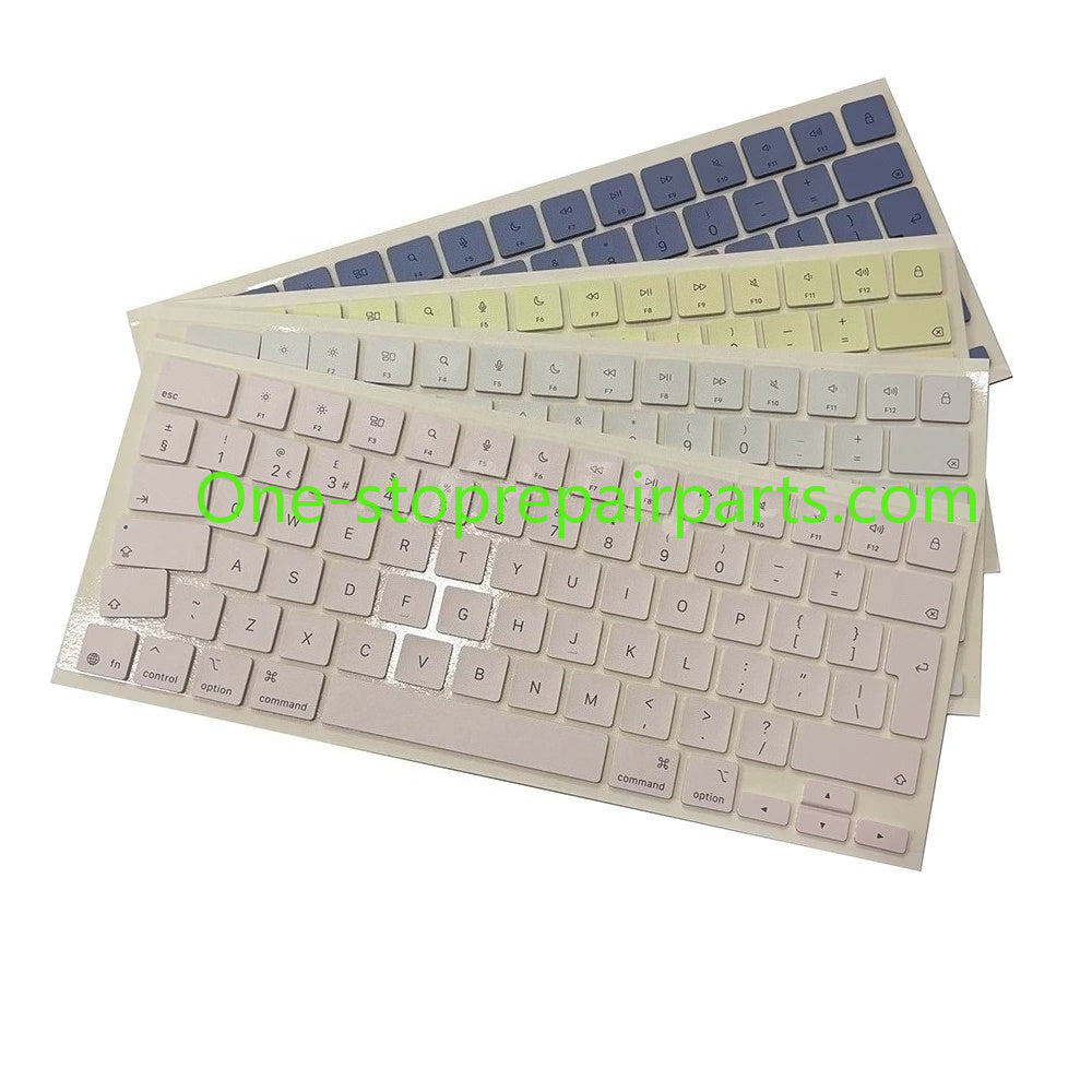 Laptop A3404 Keyboard US UK Citrus  Silver Blush Indigo Keycaps Keys Key Cap Set for Macbook Neo 13" Macbook repair parts