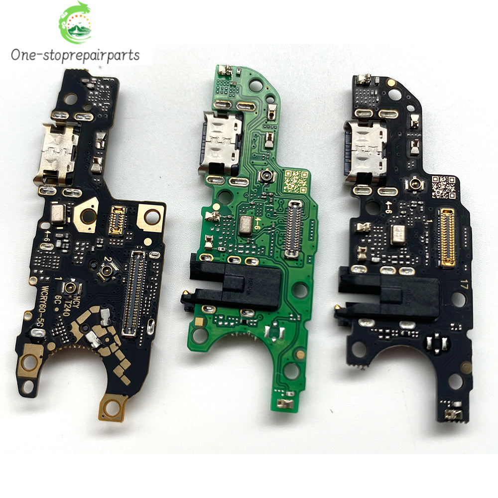 10Pcs, USB Charge Port Jack Dock Connector Charging Board Flex Cable For Huawei Honor X6 X6A X7 X7A X7B X8 X8A X8B X9A X9B 4G 5G Huawei phone repair parts