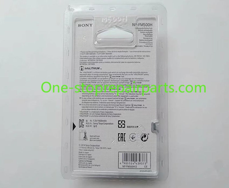 1600mAh Battery For Sony SLT-A57 58 A65 A77 A99 digitizer camera battery charger NP-FM500H BATTERY PACK BC-VM50 digital camera repair parts