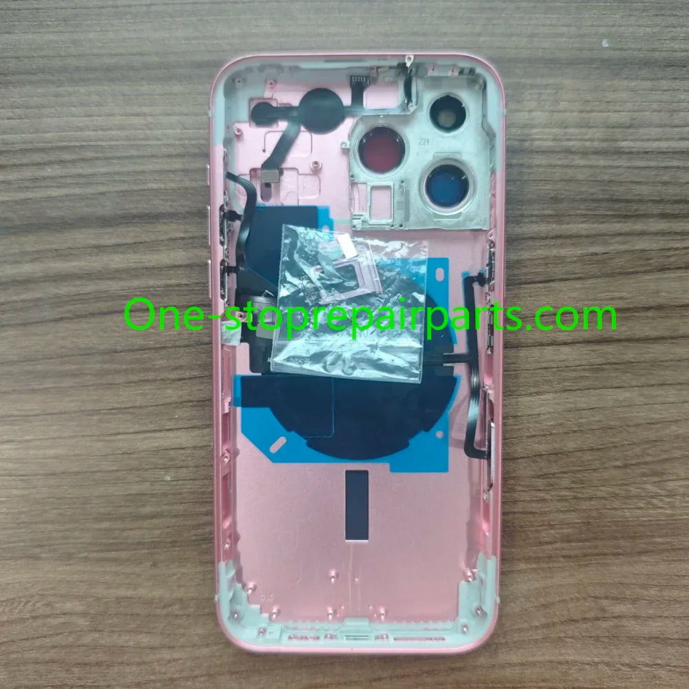 Pre-Installed Modified Back Housing For Iphone 14 Pro Max Convert To 17 Pro Max Middle Frame Housing 14Pm Diy Like 17Pm + Tray iPhone phone repair parts