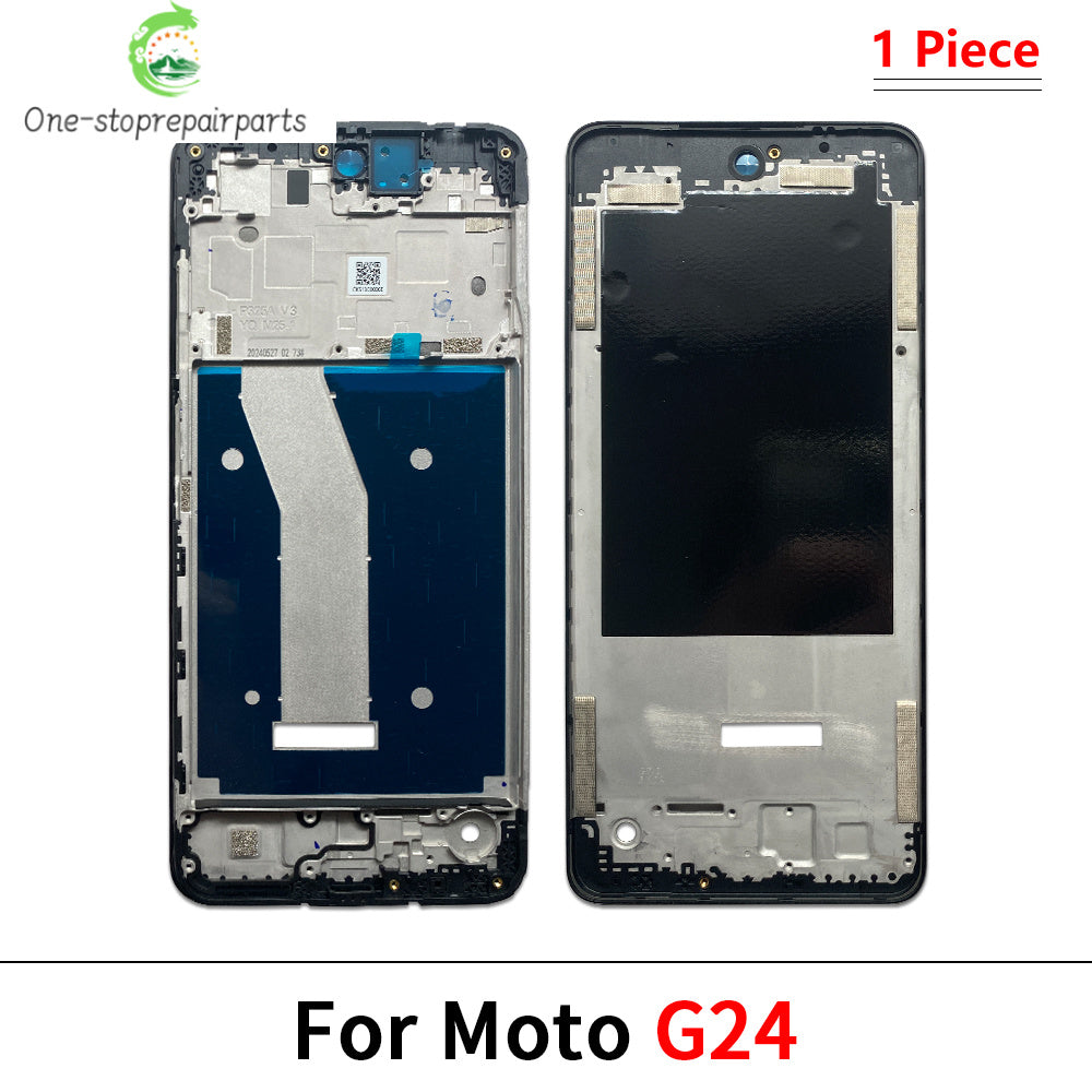 Housing Middle Frame Bezel Plate Cover For Motorola Moto G04 G14 G24 G34 G54 G84 Power Motorola phone repair parts