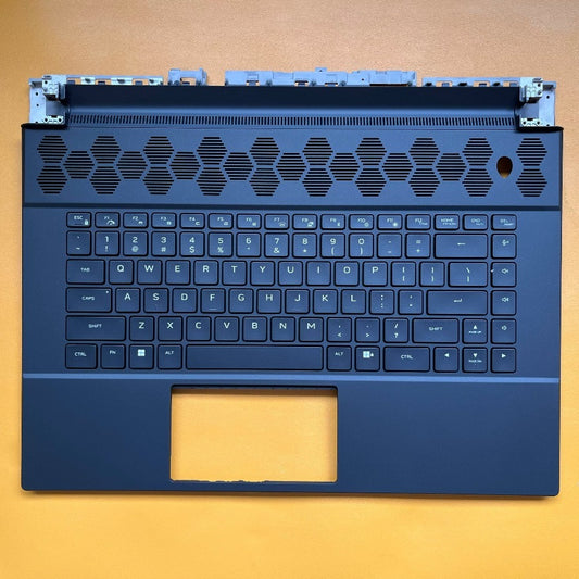 0CGM3Y  Palmrest Upper Case US Keyboard For Dell Alienware  M16 R1 palmrest with backlit keyboard CGM3Y/8TDGJ/NC97W Dell laptop repair parts