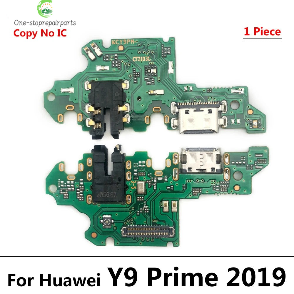 USB Charging Charge Connector Plug Dock Port Flex Cable For Huawei Y5 Y6 Y7 Y9 Prime 2017 2018 2019 Y6P Y6s Y7P Y8P Y9s Y7A 2020 Huawei phone repair parts