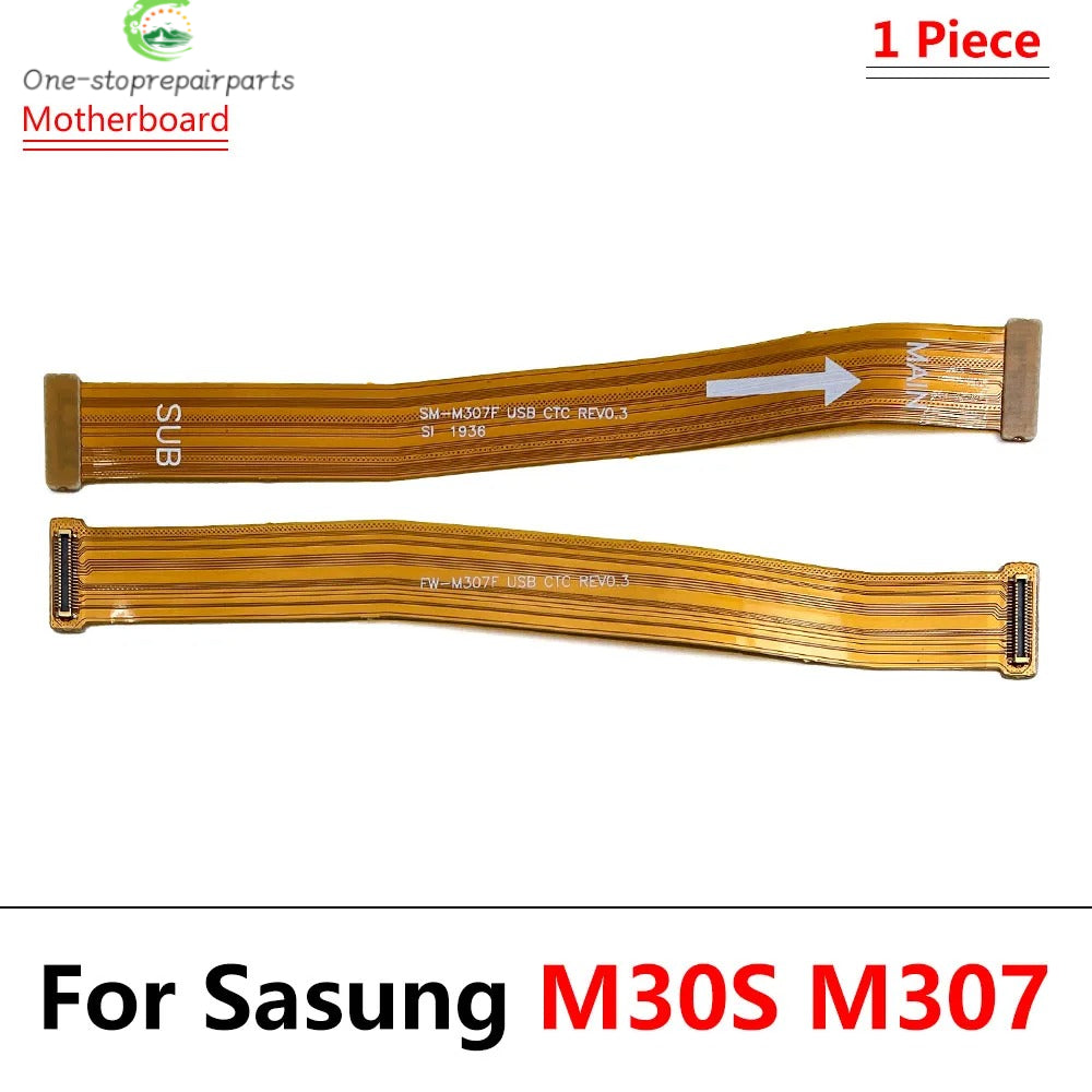 Main Board Mainboard LCD Connector Flex Cable For Samsung M10 M20 M30 M21 M31 M31S M51 M52 M62 M32 M21s M30s M22 M53 M54 5G Samsung phone repair parts
