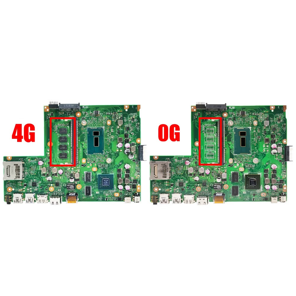 X540LJ Mainboard For ASUS A540LJ X540LA F540LJ K540LJ R540LJ X540L Laptop Motherboard CPU I3 I5 I7 4th/5th Gen 0G/4G-RAM GT920M ASUS laptop repair parts