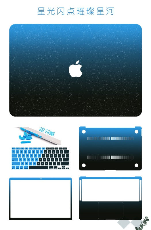 Frosted gradual change color protective case for MacBook Air Pro 11 "12" 13 "14" 15 "16" Neo A3404 A3426 A3427 A3428 A3429 A3449 A3448 A3434 A3403 A3186 A3402 A3401 A3112 A3185 A3114 A3241 A3113 A3240 Laptop accessories
