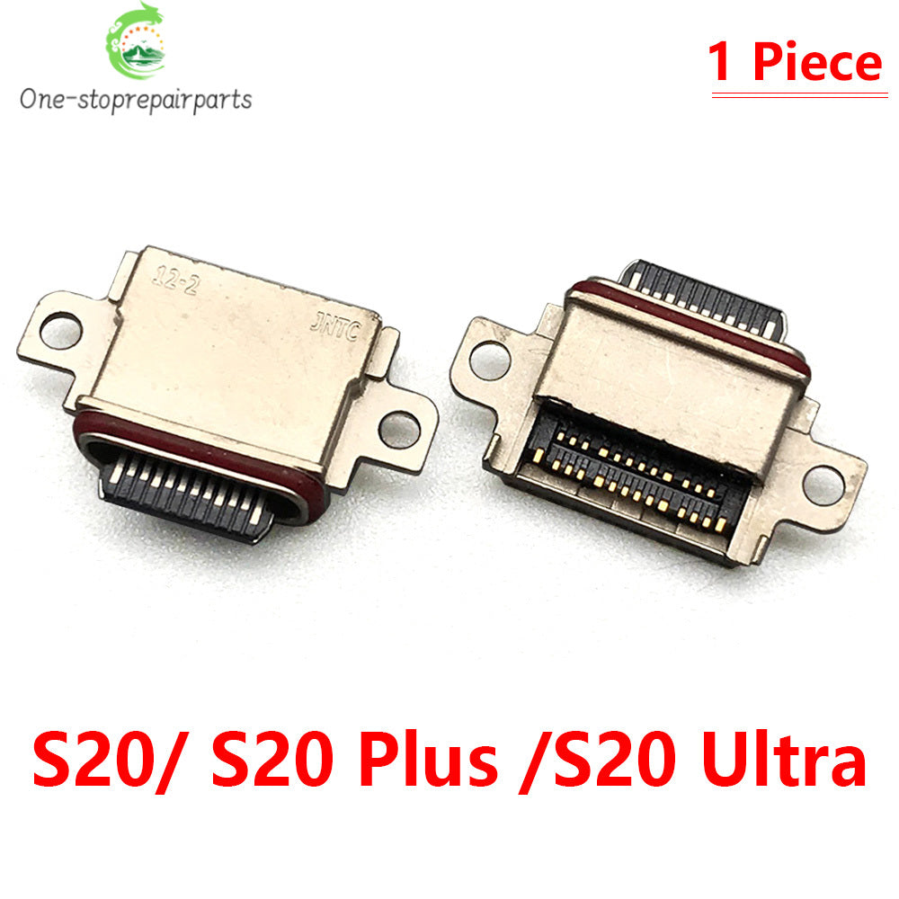 2Pcs, USB Connector Charging Port Jack Plug For Samsung S20 S10 S21 S22 S23 S24 S25 Plus Ultra S10e Samsung phone repair parts