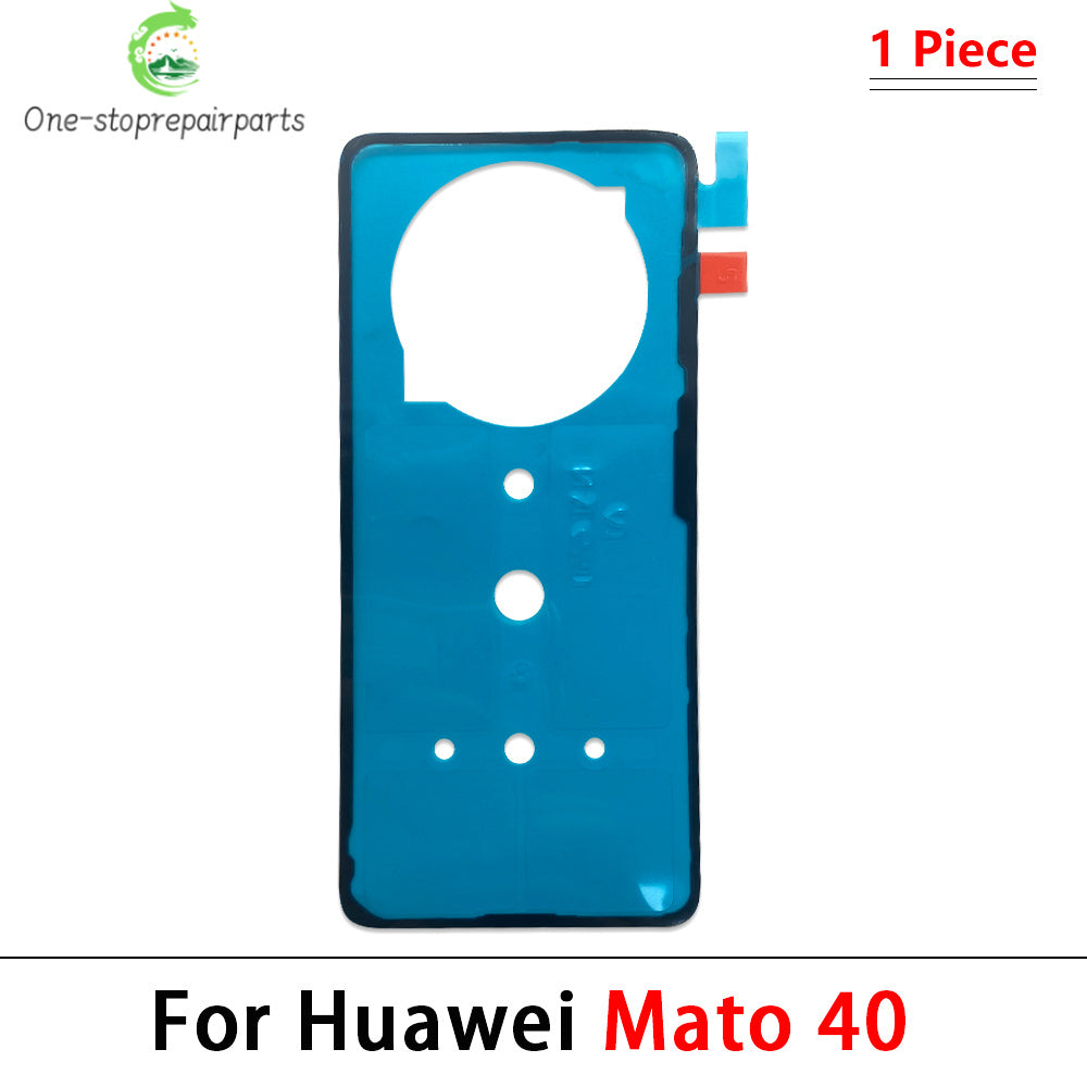 10Pcs, New Back Battery Housing Rear Sticker Tape For Huawei Mate 10 20 20X 30 40 Pro 4G 5G Waterproof Adhesive Glue Parts Huawei phone repair parts