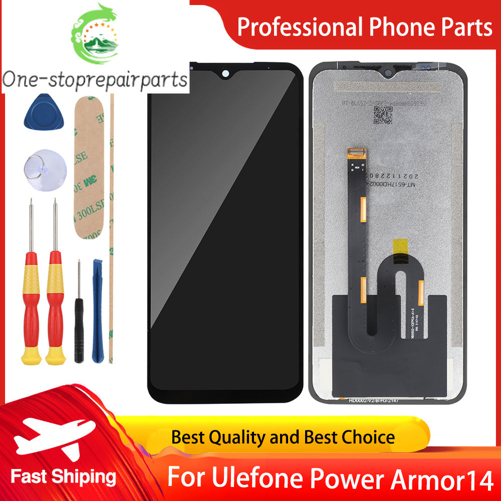 For Ulefone Power Armor 14 New Original Touch Screen LCD Display 6.52 Inch Equipped With Free Perfect Tools Other brand Phone repair parts