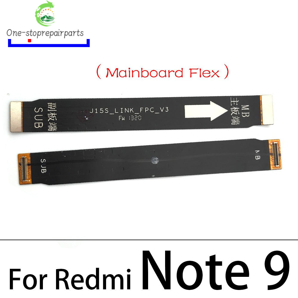 10Pcs，New For Xiaomi Mi A3 9 9T 11 Lite F2 Pro Redmi Note 9 10 10s 11 Pro Main FPC LCD Display Connect Mainboard Flex Cable Xiaomi  Xiao mi phone repair parts