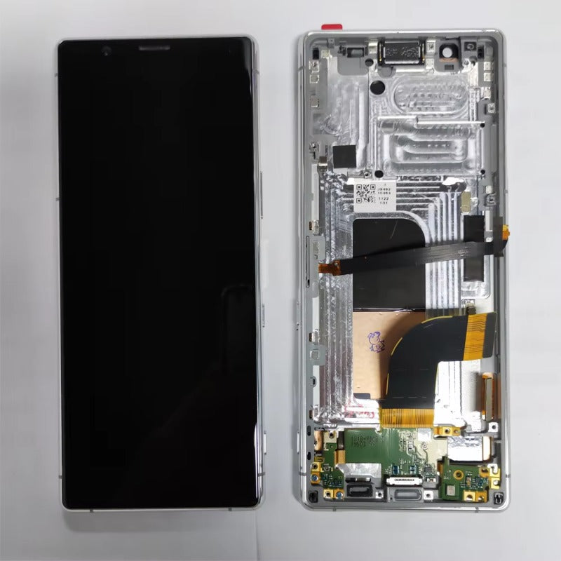 6.1"Original For SONY Xperia 5 X5 LCD Display Touch Screen Digitizer Assembly Replacement Parts J8210 J8270 J9210 LCD With Frame Sony phone repair parts