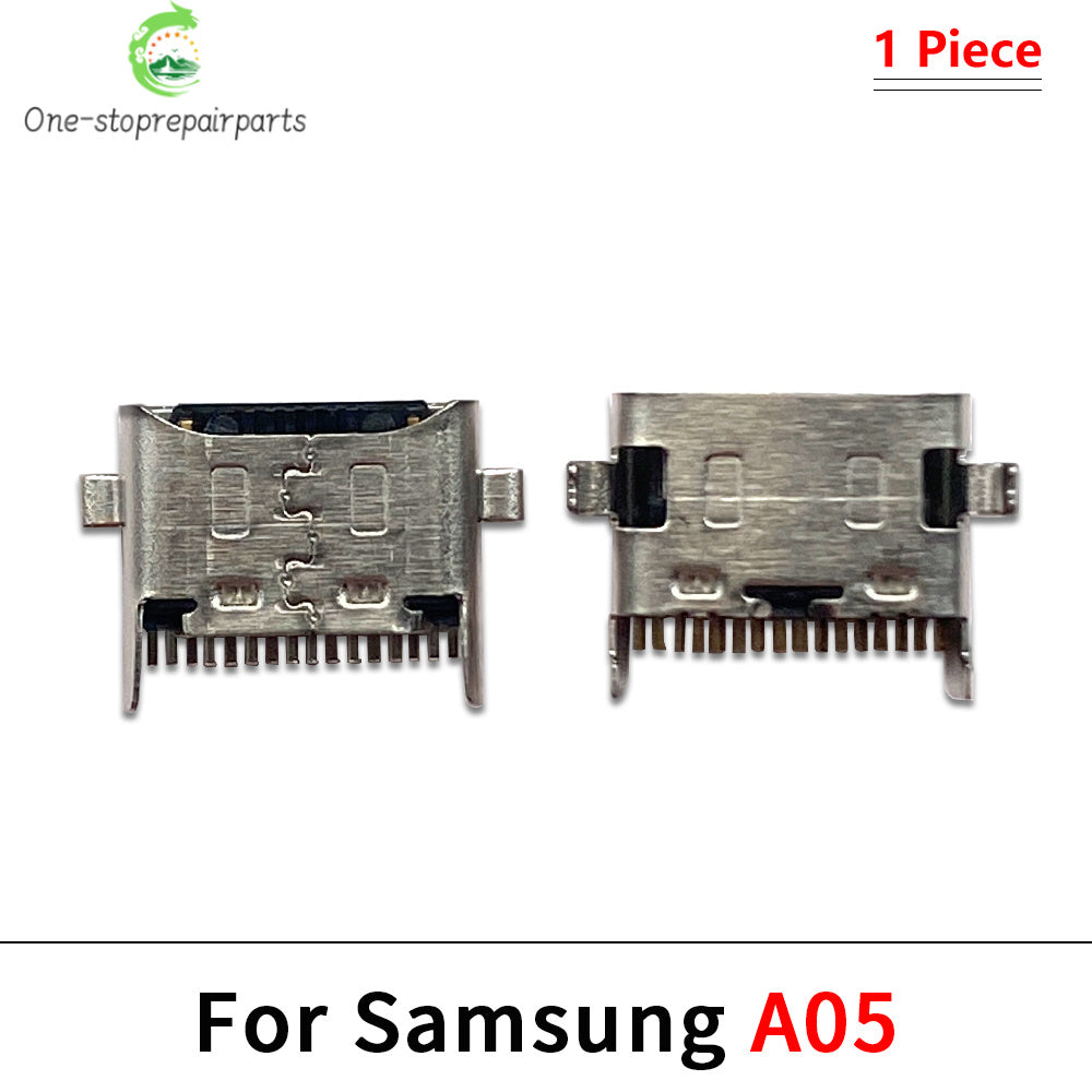 100Pcs,  Micro USB Connector Charging Port Jack Plug For Samsung A14 A04 A04s A04E A24 A34 A54 A05 A05s A13 A23 A33 A53 4G 5G Samsung phone repair parts
