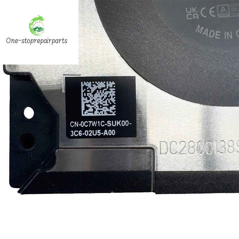 New Original LAPTOP CPU Cooling Fan FOR Dell Pcecision 5680 M5680 0DM2DW 0C7W1C Dell laptop repair parts