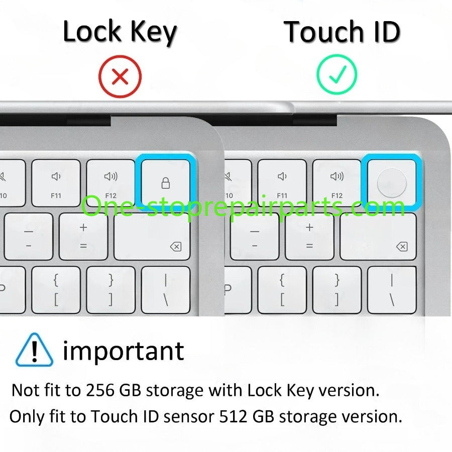 Laptop A3404 Power on/off Button Touch ID Fingerprint Board w/ Flex Cable for Macbook Neo 13" A18 Pro Silver Citrus Indigo Blush Macbook repair parts
