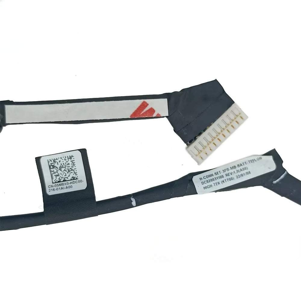 Notebook Battery Cable For Dell For Alienware X14 R1 R2 HDS41 05M8X0 5M8X0 0284V4 284V4 Replacement Parts DC020049900 DC02003YI0  Dell Laptop repair parts