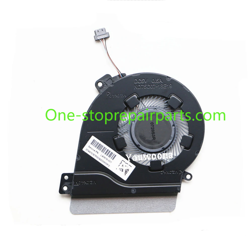 New Original Laptop CPU Cooling Fan For HP TPN-Q208 15-CS 15-CS3037TX  L40619-001 L40620-00 HP laptop repair parts