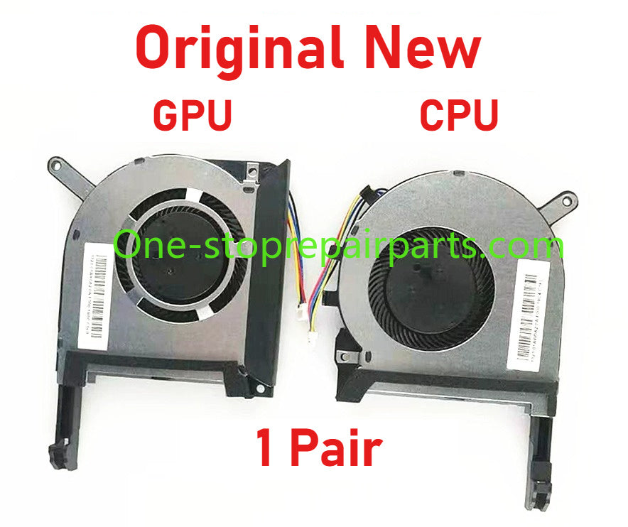 For ASUS ROG TUF Gaming A17 FX95D FX86 FX95G FA506IU FX506 IU FX506LH FX505G FA706 IV FA706IU CPU GPU FX705G FX505D Cooling Fan ASUS laptop repair parts