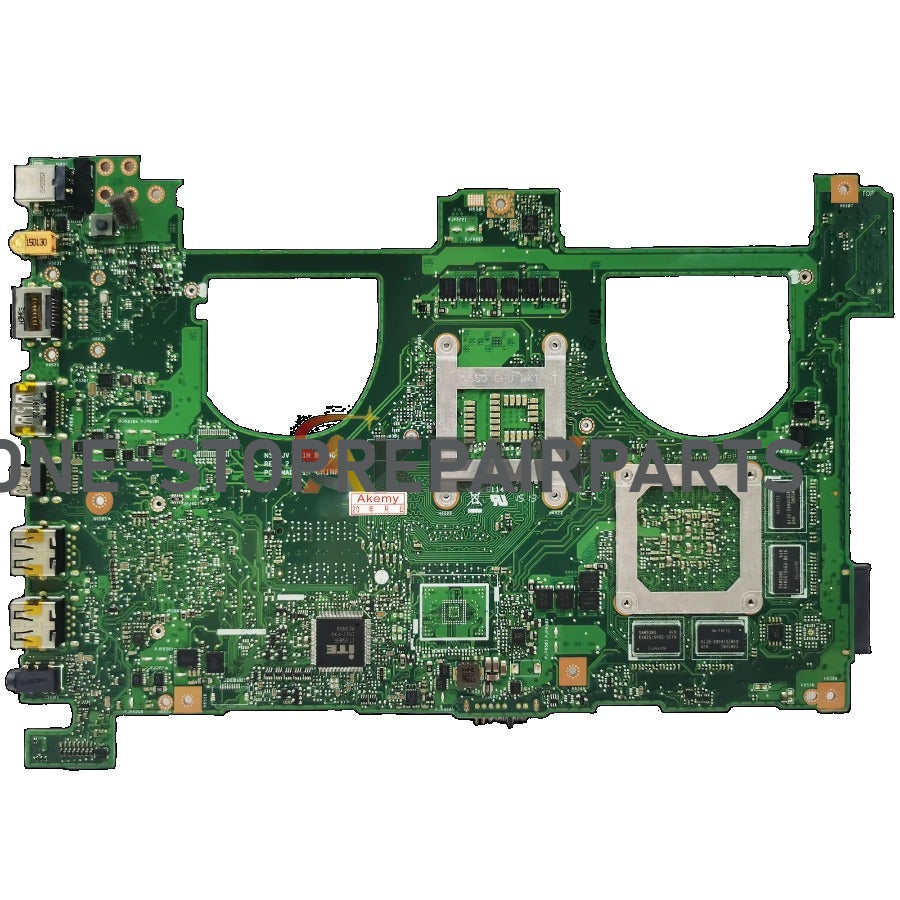 N550JV Laptop Motherboard For ASUS ROG G550J N550J N550JV N550JX N550JK Notebook Mainboard With I3 I5 I7 CPU 100% Tests OK Stk ASUS laptop repair parts