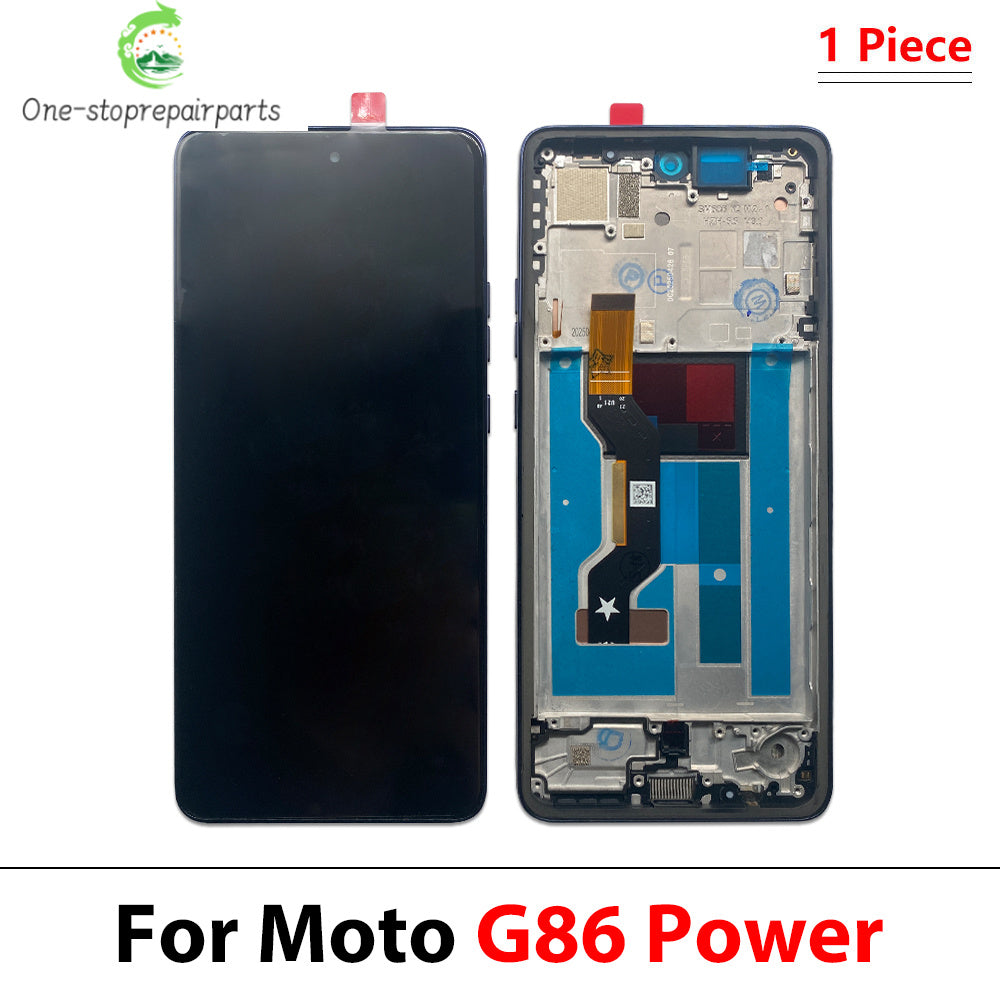 LCD For Motorola Moto G04 G04s G05 G15 G35 G55 G13 G14 G23 G24 G34 G75 G85 LCD Display Touch Screen Digiziter Assembly Display Motorola phone repair parts