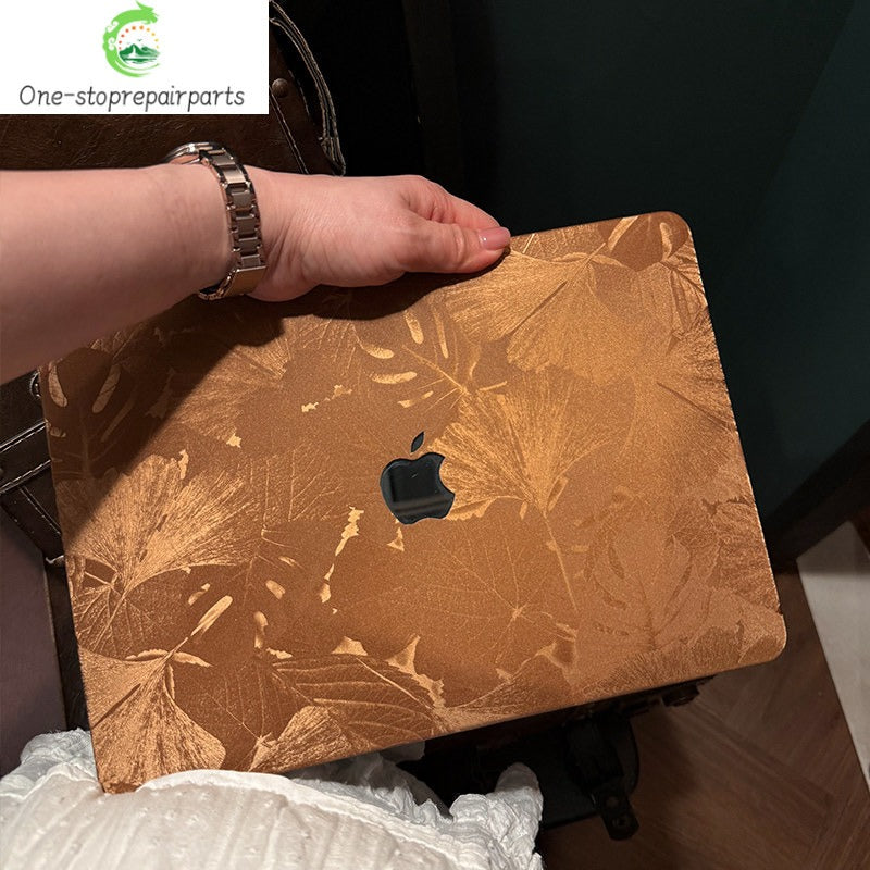 2026 M5Pro silver 2025 for neo Apple notebook macbookair protective case M4 leather 13macbook protective case m3 computer case M2M1 ultra-thin 14-inch 16 soft 15 Laptop accessories