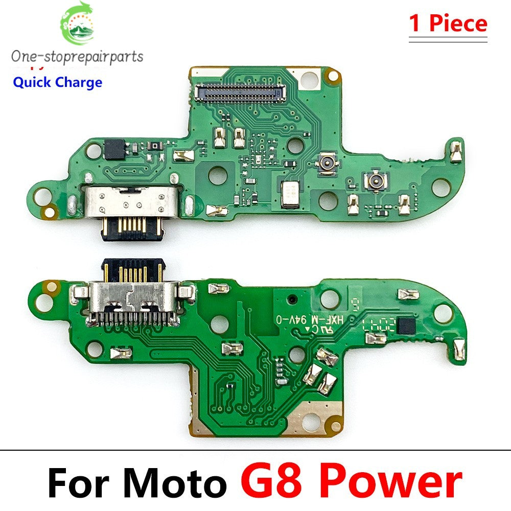 10Pcs/Lot, Dock Connector Micro USB Charger Charging Port Flex Cable Microphone Board For Moto G4 G5 G9 G8 G7 G6 Play Plus Power Motorola phone repair parts