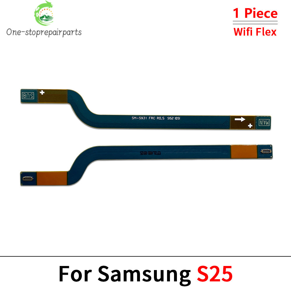 10Pcs, Main Board Motherboard LCD Wifi Signal Flex Cable For Samsung S25 Plus Ultra S931 S936U S938U Samsung phone repair parts