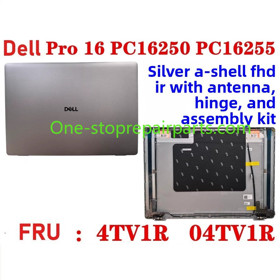 Cover case Keyboard for Dell Pro 16 PC16250 PC16255 Cover case for Dell Pro 16 PC16255 PC16250 LCD Back Cover Bezel frame topcase palmrest upper bottom HINGE 0V1T1X 0388WT 0Y55N3 099TK0 006R8M Dell laptop repair parts