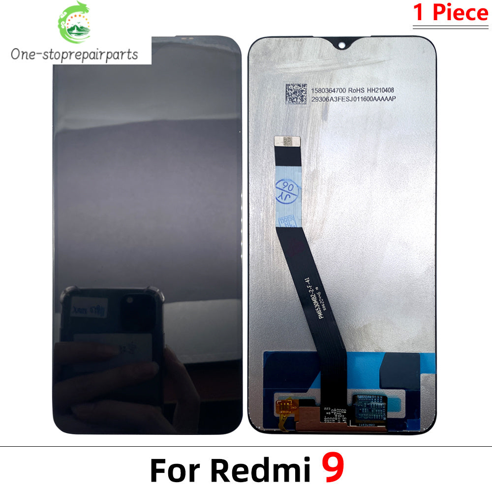 LCD Display For Redmi 7 8 8A 9 9A 9C 9T 10 Prime 10C Display Screen Lcd Display Touch Screen Digitizer Assembly Redmi phone repair parts