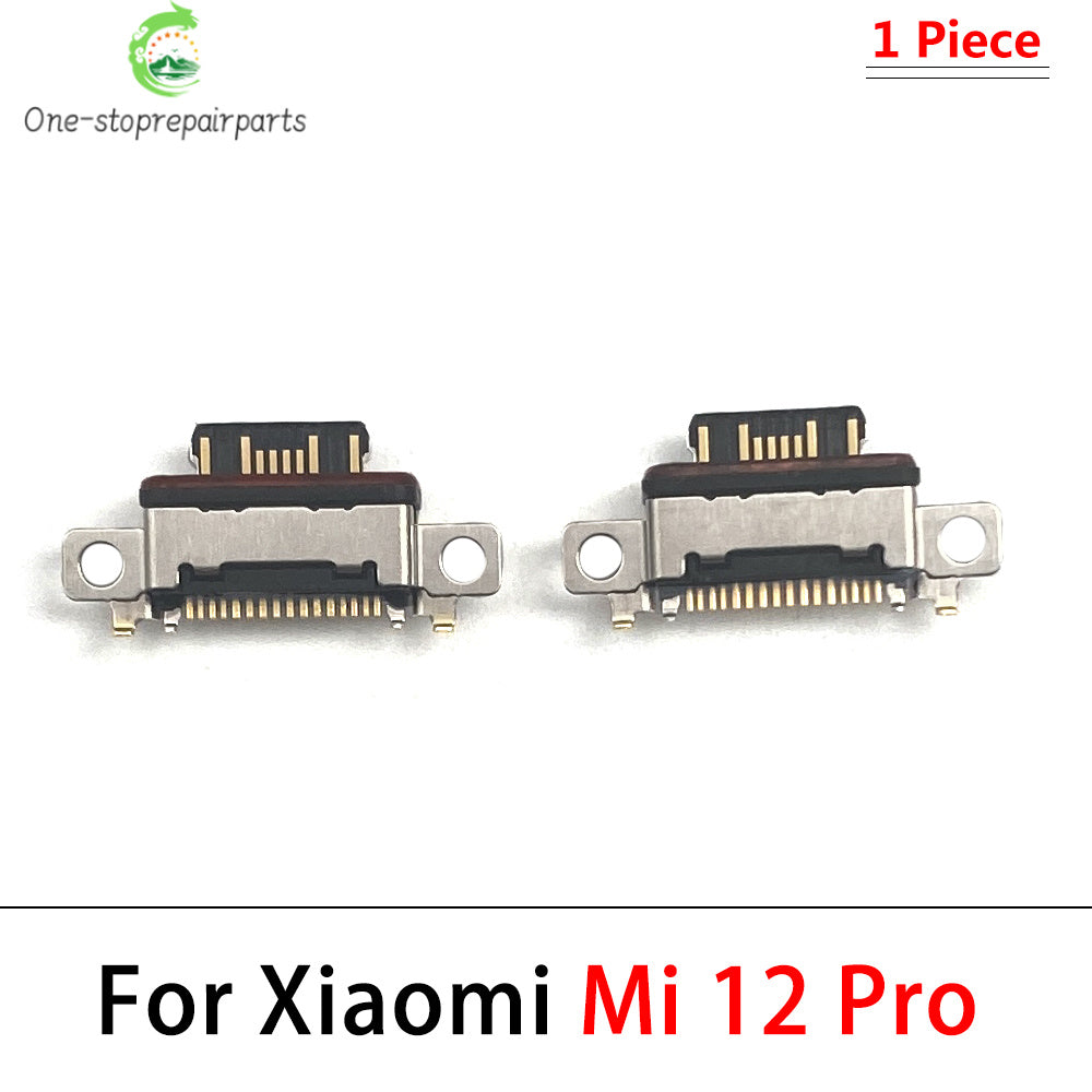 100Pcs New For Xiaomi Mi 8 9 Se 9T 10 10T 11 11T 12 Lite Pro Mi A1 A2 A3 Charger Micro USB Charging Port Dock Connector Socket  Xiaomi  Xiao mi phone repair parts
