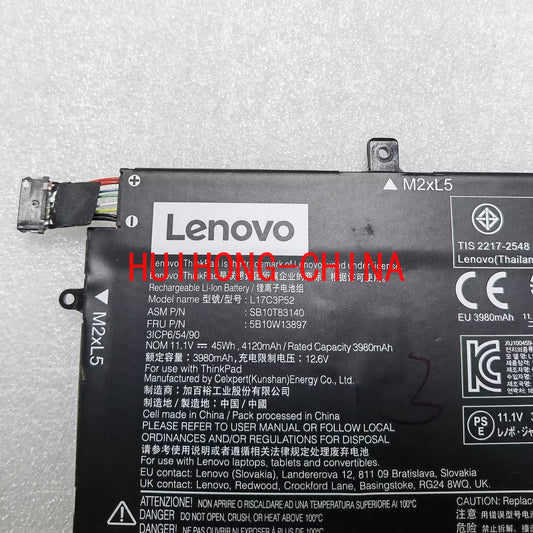Lenovo L17M3P51 L17C3P52 L17L3P51 L17C3P51 5B10W13897 battery