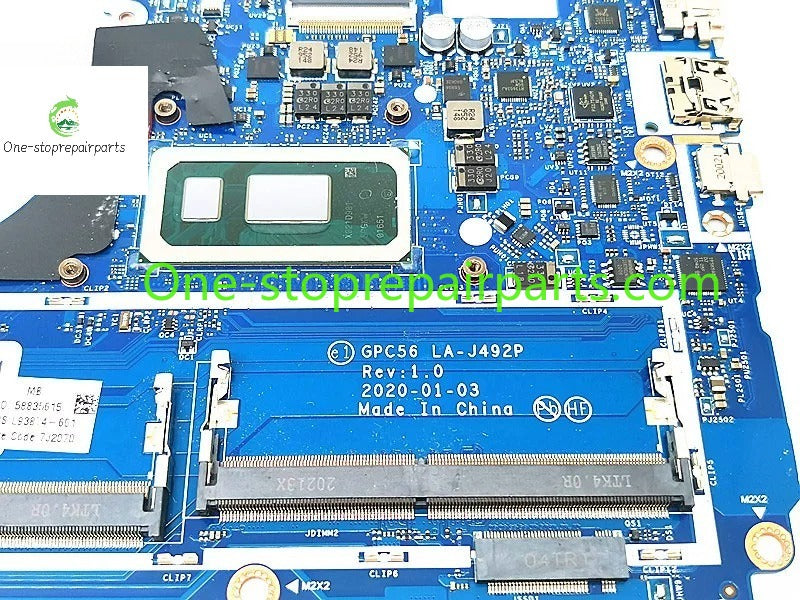 Motherboard for HP ENVY X360 15T-ED000 TPN-C149 X360 15-ED 15-ed0019tx L93874-601 LA-J492P SRGKW MX330 4GB i7-10510 WIN main system board