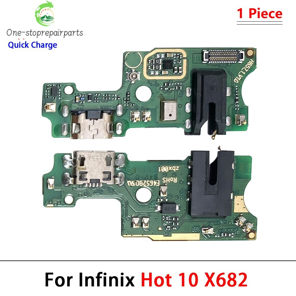 USB Charge Port Dock Connector Charging Board Flex Cable For infinix Hot 9 10 10i 10s 10T 11 11s 12 20 20i 30i 30 40 Play Pro 5G  infinix phone repair parts