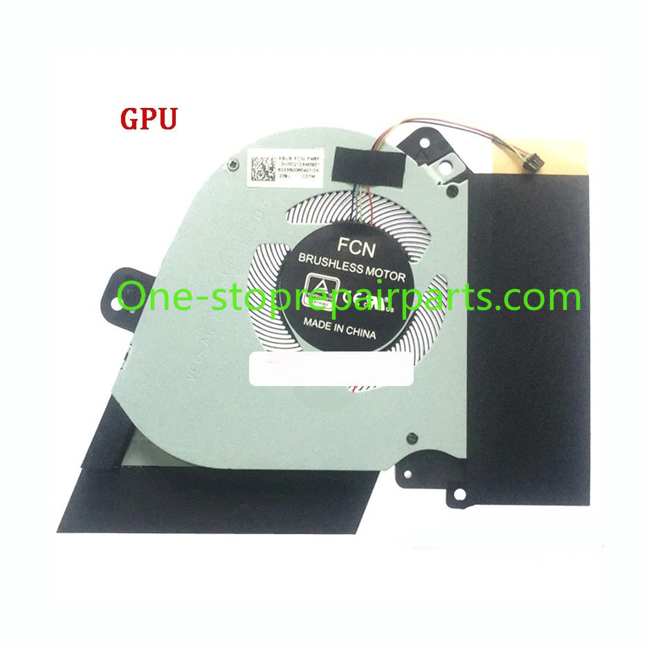 NEW ORIGINAL Laptop CPU GPU Cooling Fan For ASUS ROG 2 G15 GA502IU GA502DU GU502DU 5V ASUS laptop repair parts