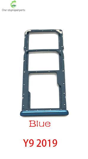 SIM Card For Huawei Y9 Prime 2019 SIM Card Slot SD Card Tray Holder Adapter Parts Huawei phone repair parts