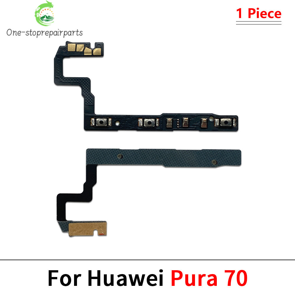 Power Switch On Off Button Volume control Key Button Flex Cable For Huawei P20 P30 P40 P50 P60 Pura 70 Pro Lite P50E Huawei phone repair parts