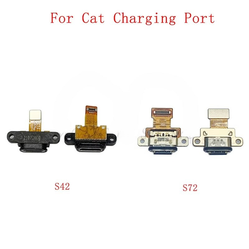 USB Charging Connector Flex Cable For Cat S42 S72 Charging Port  Board Repair Parts Other Brand Phone repair parts