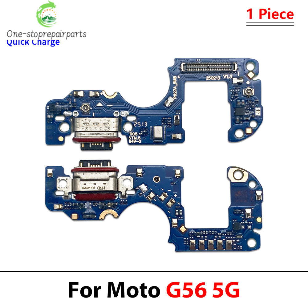 USB Charger Charging Board Port Connector Flex Cable For Moto G04 G14 G24 G54 G64 G84 G34 G45 G05 G15 G75 G85 G06 G56 G86 Power Motorola phone repair parts