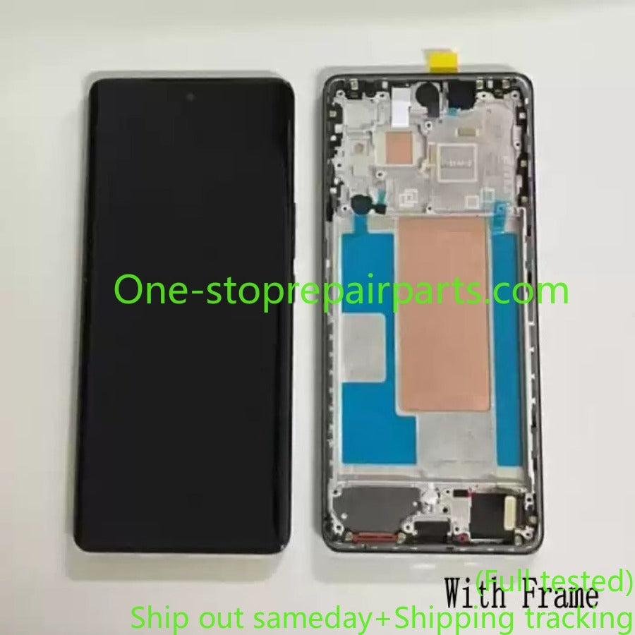 LCD Touch screen assermbly for VIVO V30 V2318 5G overseas version of the LCD screen assembly with frame