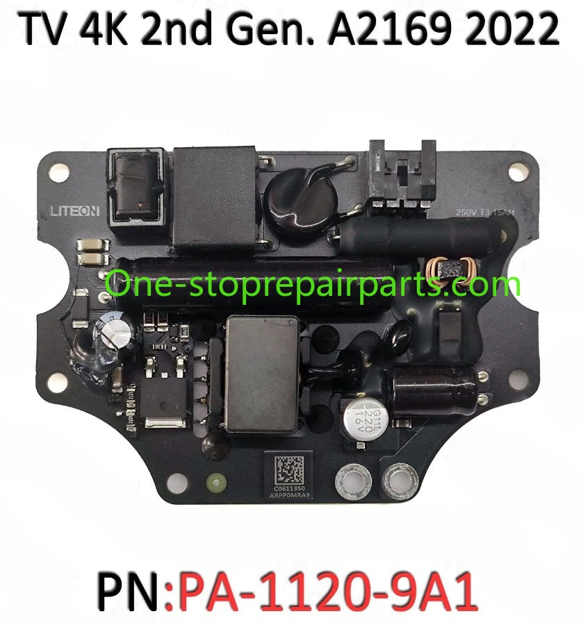 New Power Board Supply Unit for TV 4K A1842 (1st,2021,ADG023) A2169 (2nd,2022,PA-1120-9A1) A2737/A2843 (3rd,2022,TU-212-AR) Mac repair parts