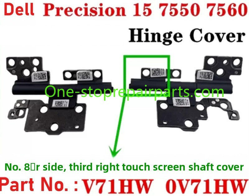 Cover case for Dell Precision 7550 7560 Touch Non-touch screen hinge cover Antenna cover 01WM13 0T75PM 08WKW9 08X8N3 0698VW 0XKDJ7 0V71HW 03M0M9 0TYV15