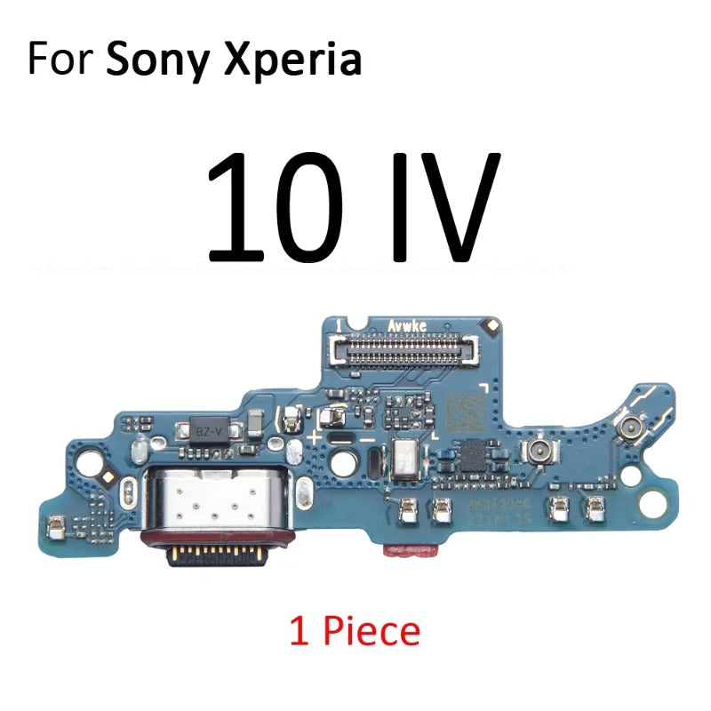 Fast Charger USB Dock Charging Dock Port Board With Mic Microphone Flex Cable For Sony Xperia Pro I 10 II III Lite Plus V VI IV Sony phone repair parts