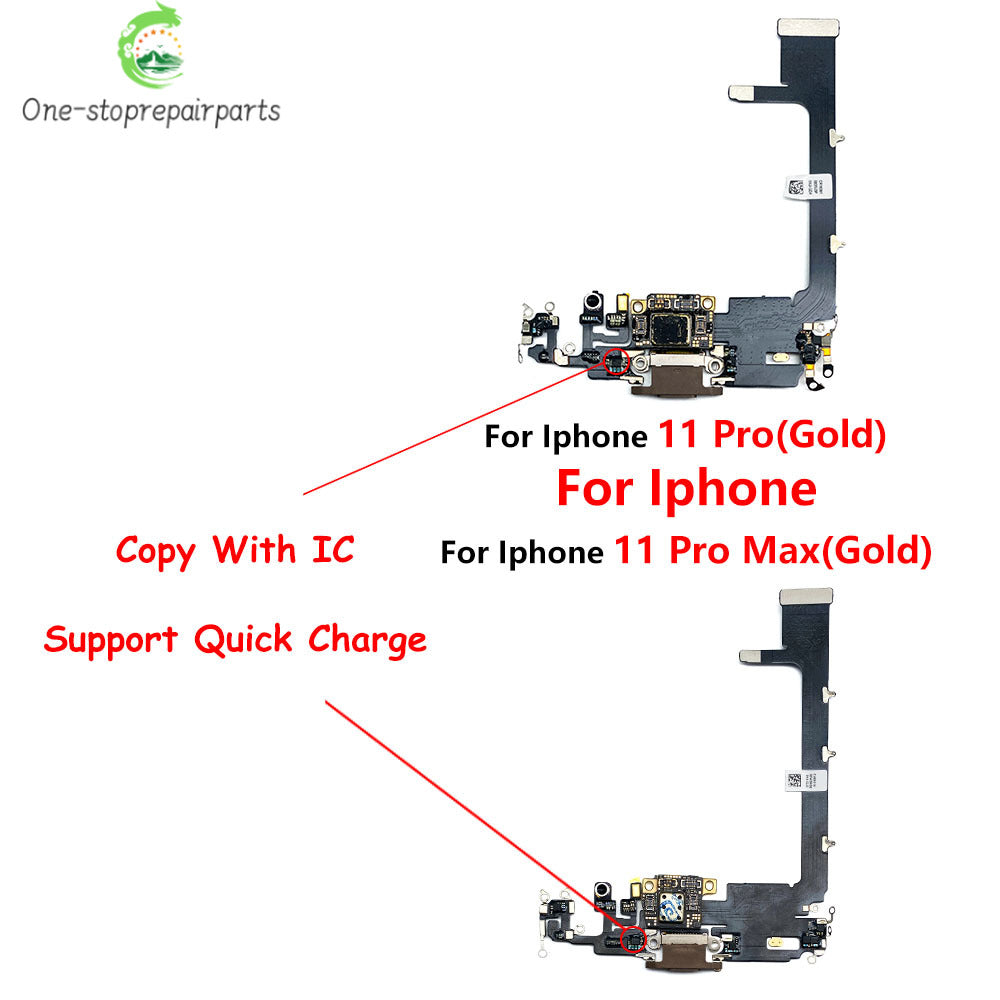 New For iPhone 11 12 13 14 15 Pro 11Pro 12Pro 13Pro Max Mini Plus USB Charger Charging Dock Port Connector Microphone Flex Cable  iPhone phone repair parts