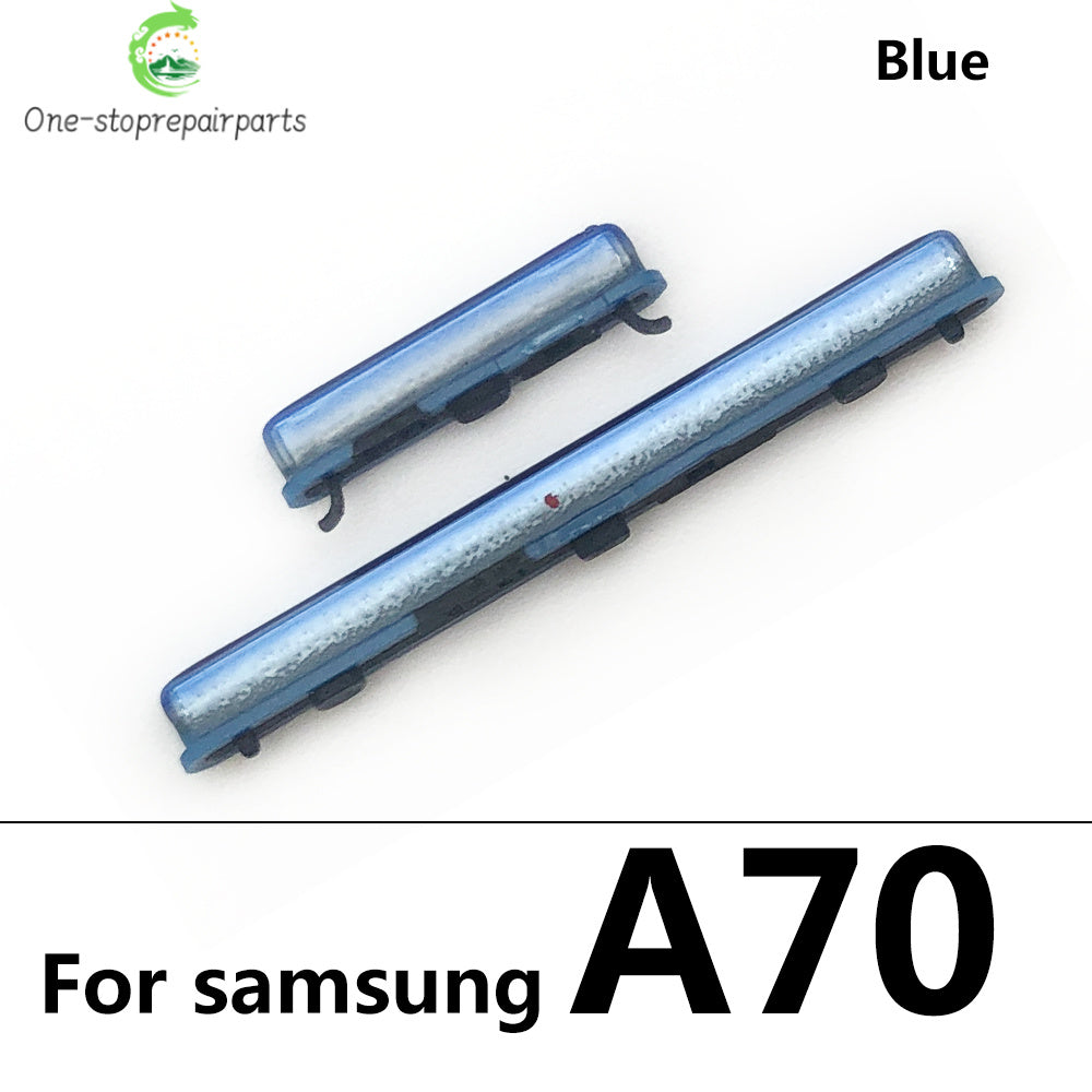 10Pcs/Lot, SIde Volume Button Power ON / OFF Buttton Key Set For Samsung A31 A315F A51 A515F A70 A705F A71 A71 Replacement Part Samsung phone repair parts
