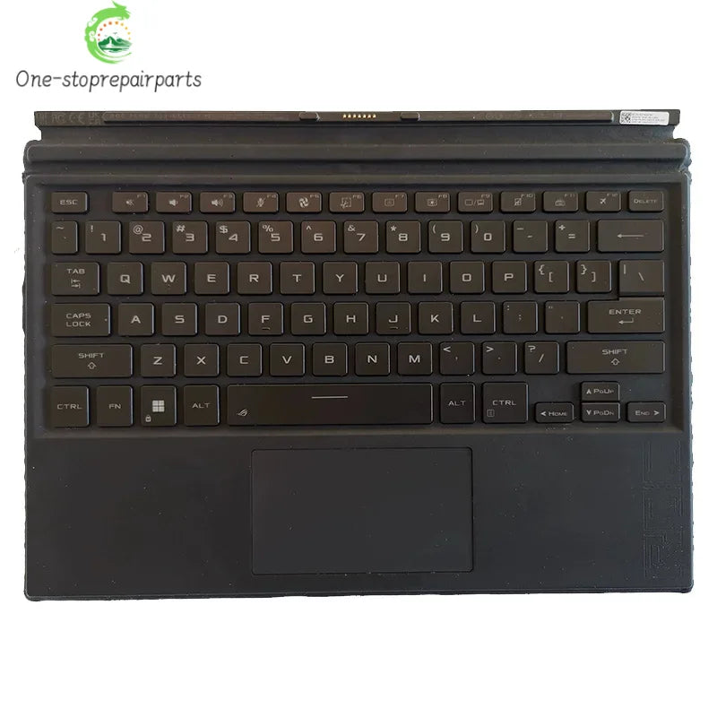 Used For ASUS ROG X Flow Z13 GZ301ZA (2022) With Backlit US Keyboard Palmrest ASUS Laptop repair parts