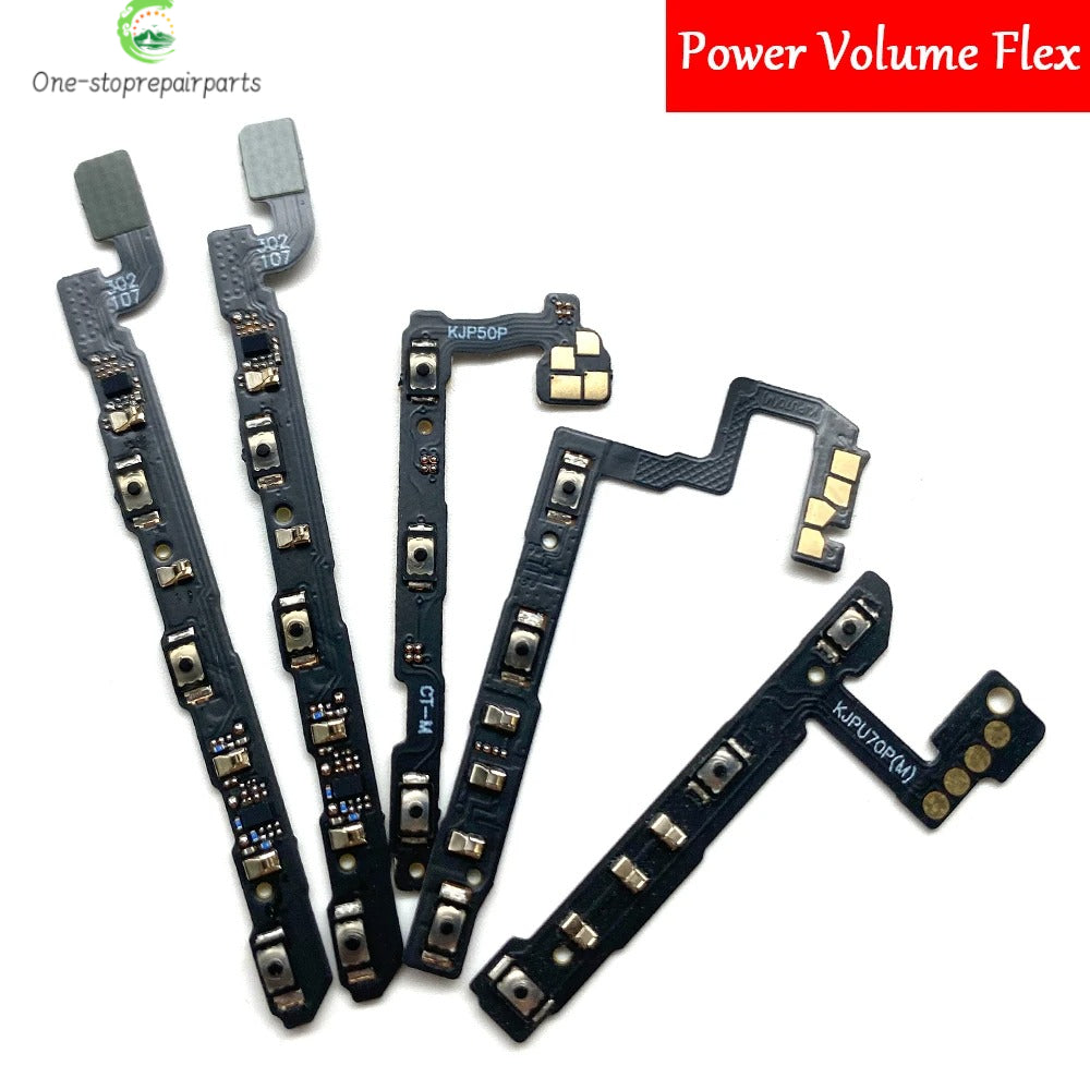 Power Switch On Off Button Volume control Key Button Flex Cable For Huawei P20 P30 P40 P50 P60 Pura 70 Pro Lite P50E Huawei phone repair parts