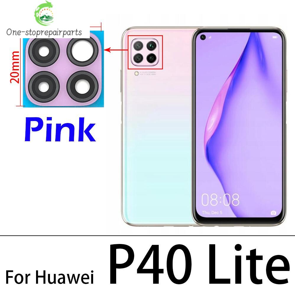 10Pcs/lot,  Back Rear Camera Glass Lens Cover With Adhesive For Huawei P20 P30 P40 P50 Pro Lite E 5G Huawei phone repair parts