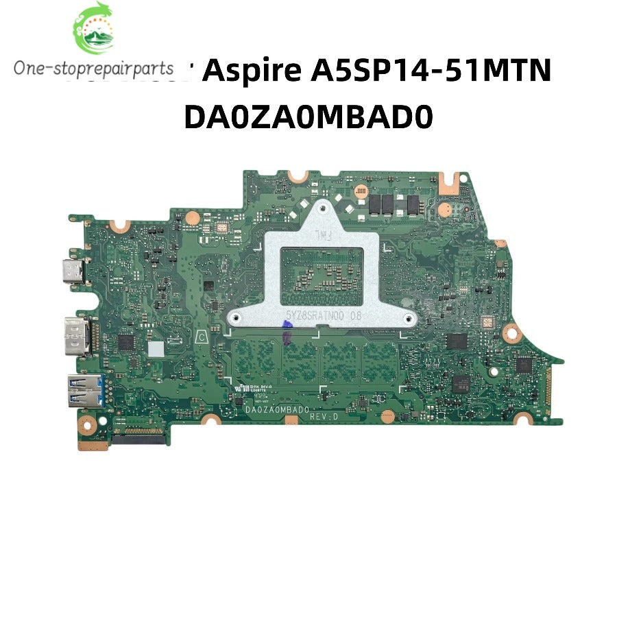 DA0ZA0MBAD0 ZA0 For Acer Aspire A5SP14-51MTN Laptop Motherboard With i5-1335U i7-1355U CPU 16GB-RAM NB.KHK11.006 NB.KHK11.005 Acer laptop repair parts